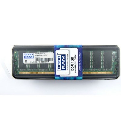 RAM памет GOODRAM 1GB DDR 400MHz GR400D64L3/1G RAM памет GOODRAM 1GB DDR 400MHz GR400D64L3/1G