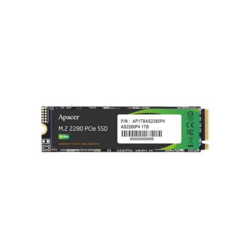 SSD APACER AS2280P4 M.2 PCIe 1TB Standard (Single) SSD APACER AS2280P4 M.2 PCIe 1TB Standard (Single)