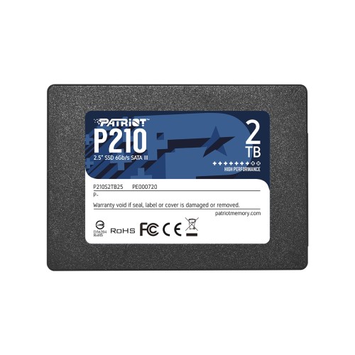 SSD PATRIOT P210 2TB SATA3 2.5 SSD PATRIOT P210 2TB SATA3 2.5