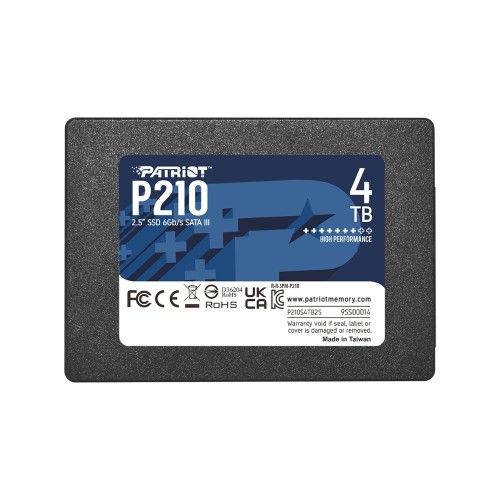 SSD PATRIOT P210 4TB SATA3 2.5 SSD PATRIOT P210 4TB SATA3 2.5