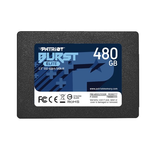 SSD PATRIOT Burst Elite 480GB SATA3 2.5 SSD PATRIOT Burst Elite 480GB SATA3 2.5