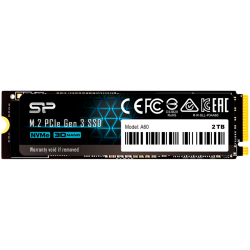 SSD SILICON POWER Ace - A60 2TB SSD PCIe Gen 3x4 PCIe Gen3 x 4 & NVMe 1.3