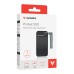 SSD VERBATIM Pocket SSD USB 3.2 Gen 2 1TB Black/Grey SSD VERBATIM Pocket SSD USB 3.2 Gen 2 1TB Black/Grey