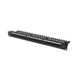 Сървърна опция LANBERG patch panel 24 port 1U 19