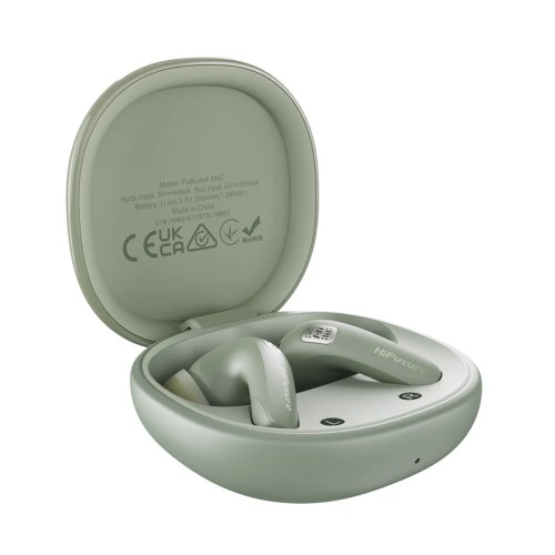 Слушалки HIFUTURE FlyBuds 4 AI Matcha Green Support AI Free Talk Слушалки HIFUTURE FlyBuds 4 AI Matcha Green Support AI Free Talk