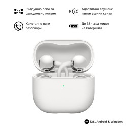 Слушалки HUAWEI FreeClip 2 Robin-T10 White Слушалки HUAWEI FreeClip 2 Robin-T10 White