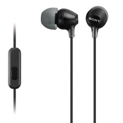 Слушалки SONY Headset MDR-EX15AP black Слушалки SONY Headset MDR-EX15AP black