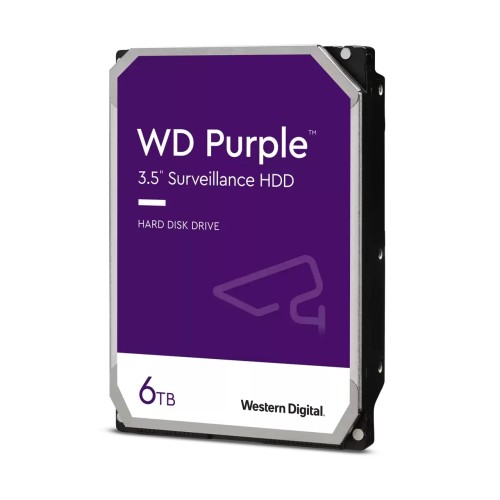Твърд диск WD Purple 6TB CMR WD64PURZ Твърд диск WD Purple 6TB CMR WD64PURZ