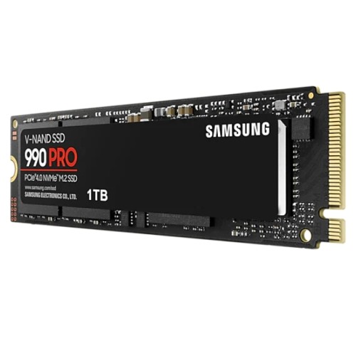 SSD SAMSUNG SSD 990 PRO 1TB PCIe 4.0 NVMe 2.0 M.2 V-NAND 3-bit MLC 256-bit Encryption SSD SAMSUNG SSD 990 PRO 1TB PCIe 4.0 NVMe 2.0 M.2 V-NAND 3-bit MLC 256-bit Encryption