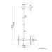 Стойка за дисплеи и проектори Neomounts Flat Screen Ceiling Mount (Height: 106-156 cm) Стойка за дисплеи и проектори Neomounts Flat Screen Ceiling Mount (Height: 106-156 cm)