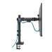 Стойка за дисплеи и проектори Neomounts Nero Double Flat Screen Desk Mount (phone holder+Quick-fix clamp/grommet) Стойка за дисплеи и проектори Neomounts Nero Double Flat Screen Desk Mount (phone holder+Quick-fix clamp/grommet)