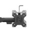 Стойка за дисплеи и проектори Neomounts Nero Double Flat Screen Desk Mount (phone holder+Quick-fix clamp/grommet) Стойка за дисплеи и проектори Neomounts Nero Double Flat Screen Desk Mount (phone holder+Quick-fix clamp/grommet)