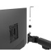 Стойка за дисплеи и проектори Neomounts Nero Triple Flat Screen Desk Mount (phone holder+Quick-fix clamp/grommet)