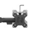 Стойка за дисплеи и проектори Neomounts Nero Triple Flat Screen Desk Mount (phone holder+Quick-fix clamp/grommet)