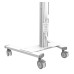 Стойка за дисплеи и проектори Neomounts Select Mobile Display Floor Stand White Стойка за дисплеи и проектори Neomounts Select Mobile Display Floor Stand White