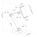 Стойка за смартфони и таблети Neomounts universal tablet stand for 4.7-12.9