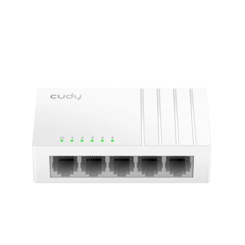 Суич CUDY FS105D 5-Port 10/100 Mbps Desktop Switch 5 10/100M RJ45 Ports Суич CUDY FS105D 5-Port 10/100 Mbps Desktop Switch 5 10/100M RJ45 Ports