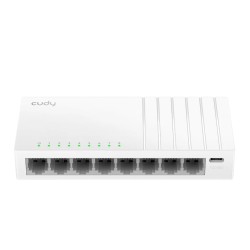 Суич CUDY FS108D 8-Port 10/100 Mbps Desktop Switch 8 10/100M RJ45 Ports Суич CUDY FS108D 8-Port 10/100 Mbps Desktop Switch 8 10/100M RJ45 Ports