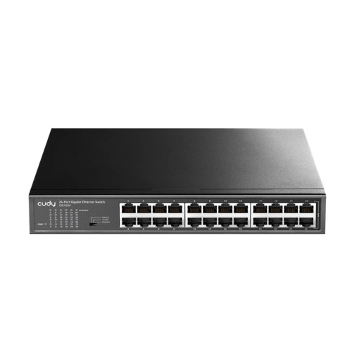 Суич CUDY GS1024 24-Port Gigabit Metal Switch 24 Gigabit RJ45 Ports Суич CUDY GS1024 24-Port Gigabit Metal Switch 24 Gigabit RJ45 Ports