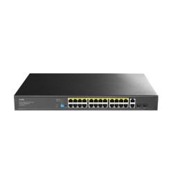 Суич CUDY GS1026PS2 24-Port Gigabit PoE+ Switch with 2 Uplink Gigabit Ports and 2 Gigabit SFP Slots 300W24-10/100/1000 BASE-T Gigabit ports 2-Port 10/100/1000 BASE-T Gigabit Uplink ports Суич CUDY GS1026PS2 24-Port Gigabit PoE+ Switch with 2 Uplink Gigabit Ports and 2 Gigabit SFP Slots 300W24-10/100/1000 BASE-T Gigabit ports 2-Port 10/100/1000 BASE-T Gigabit Uplink ports
