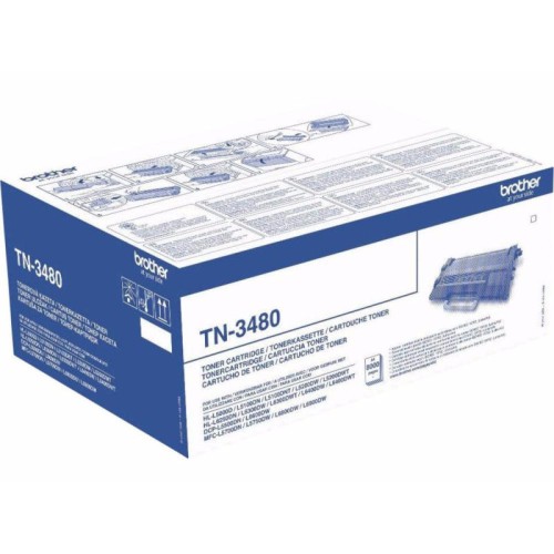 Тонер Brother TN-3480 Black Тонер Brother TN-3480 Black