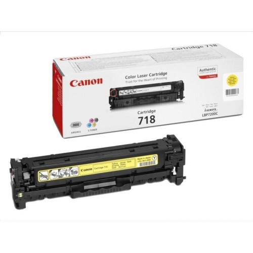 Тонер CANON CRG-718Y Тонер CANON CRG-718Y
