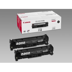 Тонер CANON CRG-718BK 2Pk