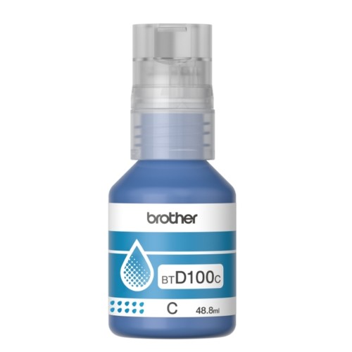 Туба с мастило Brother BT-D100C Cyan Ink Bottle
