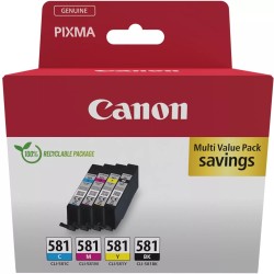 Мастилена касета CANON CLI-581 C/M/Y/BK Multi Pack Мастилена касета CANON CLI-581 C/M/Y/BK Multi Pack