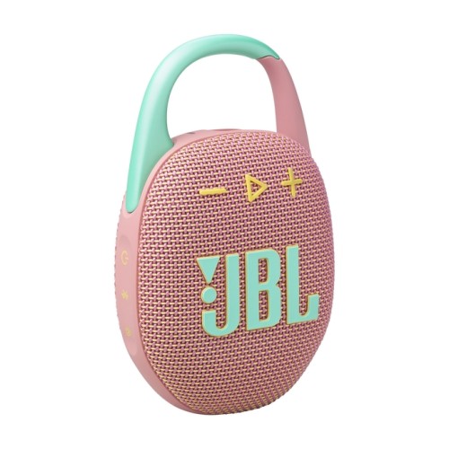 Тонколони JBL CLIP 5 PINK Ultra-portable and waterproof Speaker Тонколони JBL CLIP 5 PINK Ultra-portable and waterproof Speaker