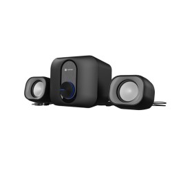 Тонколони NATEC Speakers Pug 11w rms 2.1 Black Тонколони NATEC Speakers Pug 11w rms 2.1 Black