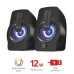 Тонколони TRUST Gemi 2.0 Speaker RGB Black Тонколони TRUST Gemi 2.0 Speaker RGB Black
