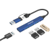 USB хъб CANYON DS-02 4in1 USB-A/C USB хъб CANYON DS-02 4in1 USB-A/C