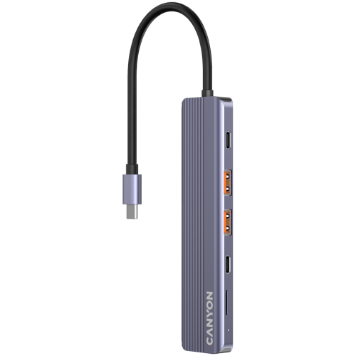 USB хъб CANYON DS-17 6in1 4k USB-C USB хъб CANYON DS-17 6in1 4k USB-C