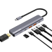 USB хъб CANYON DS-17 6in1 4k USB-C USB хъб CANYON DS-17 6in1 4k USB-C