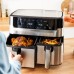 Еър фрайър TEFAL EY905D10 DUAL EASY FRY & GRILL SS EU