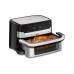 Еър фрайър TEFAL EY922DE0 Easy Fry DUAL FLEX stainless steel Еър фрайър TEFAL EY922DE0 Easy Fry DUAL FLEX stainless steel