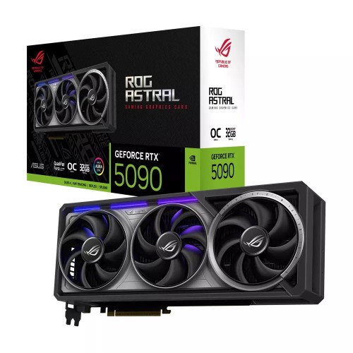 Видеокарти ASUS ROG Astral GeForce RTX 5090 32GB GDDR7 OC Видеокарти ASUS ROG Astral GeForce RTX 5090 32GB GDDR7 OC