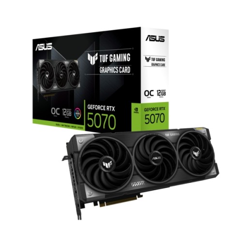 Видеокарти ASUS TUF Gaming GeForce RTX 5070 12GB GDDR7 OC Видеокарти ASUS TUF Gaming GeForce RTX 5070 12GB GDDR7 OC