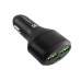 Зарядно устройство NATEC Coney 2xUSB 1xUSB-C Quick charger 84W Black