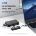 USB хъб Orico PW4U-C3-015-BK