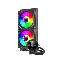 Водно охлаждане за процесор Gamemax GM-ICEBURG-240-DIGITAL-BK Водно охлаждане за процесор Gamemax GM-ICEBURG-240-DIGITAL-BK