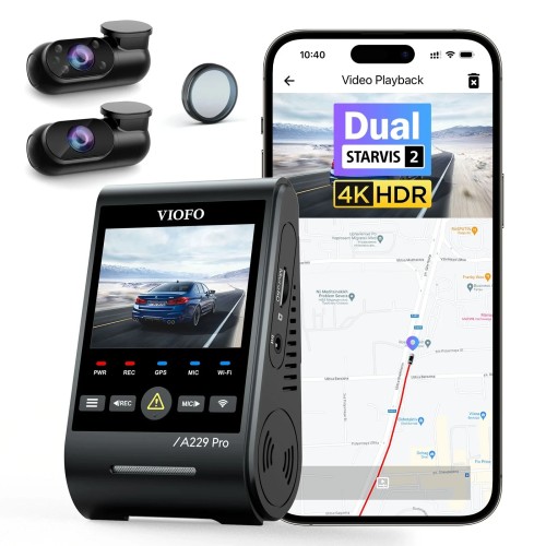 Видеорегистратор VIOFO VIOFO-A229-PRO-3CH Видеорегистратор VIOFO VIOFO-A229-PRO-3CH