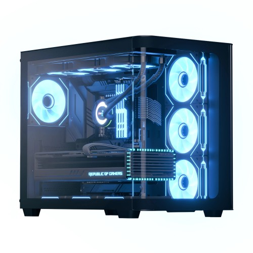 Компютърна кутия AeroCool P500C-G-BK-v1 Компютърна кутия AeroCool P500C-G-BK-v1