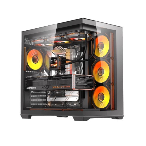 Компютърна кутия Darkflash C280-7F-BLACK Компютърна кутия Darkflash C280-7F-BLACK