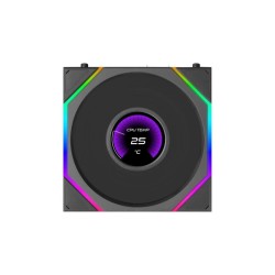 Вентилатор Lian Li UNI FAN TL LCD FLEX Black 12RTLLCD1F1B
