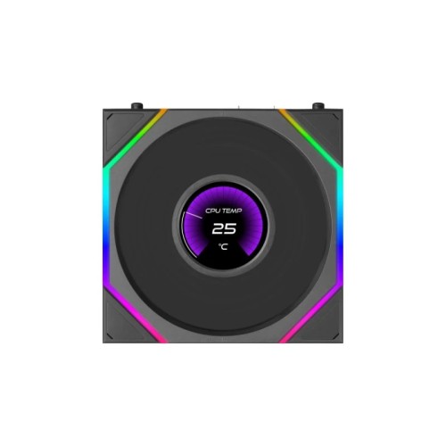 Вентилатор Lian Li UNI FAN TL LCD FLEX Black 12RTLLCD1F1B Вентилатор Lian Li UNI FAN TL LCD FLEX Black 12RTLLCD1F1B