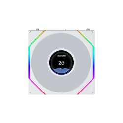 Вентилатор Lian Li UNI FAN TL LCD FLEX White 12TLLCD1F1W