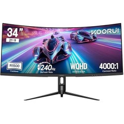 Геймърски монитор KOORUI G3441XC Геймърски монитор KOORUI G3441XC