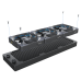 Вентилатор SEASONIC 1YFNDF1RT3A10W SEASONIC MAGFLOW 1225 PWM/3PCS